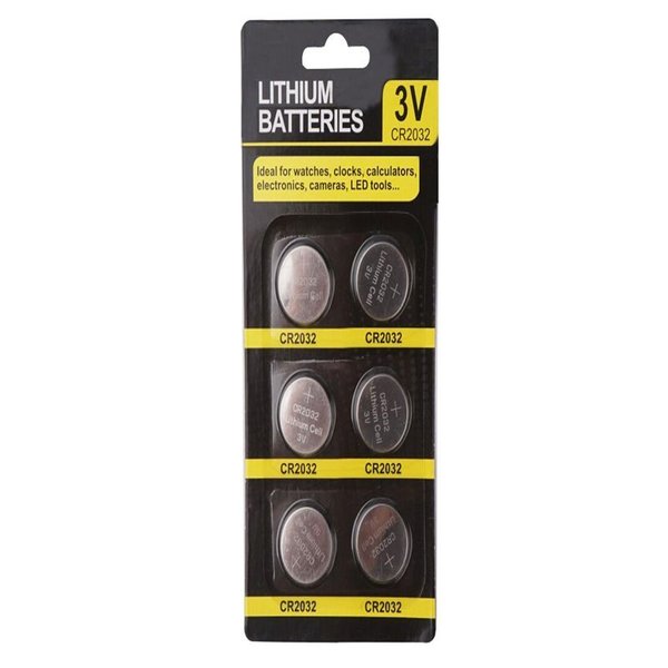 Diamond Visions Button Battery 6 pk, 6PK 01-3321